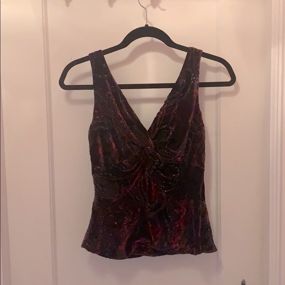 Designer Carmen Marc Valvo blouse